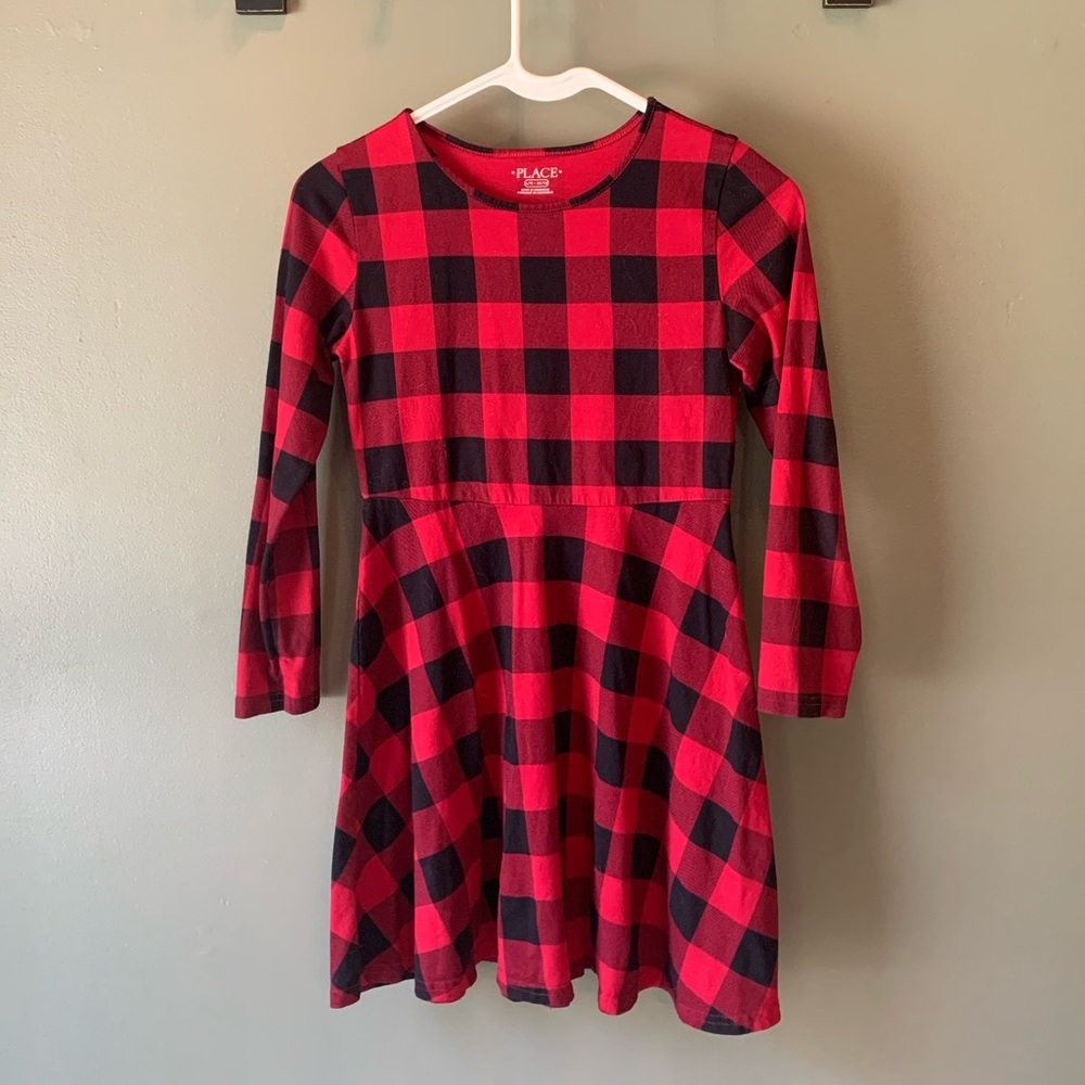 Children’s Place Buffalo Plaid Dress